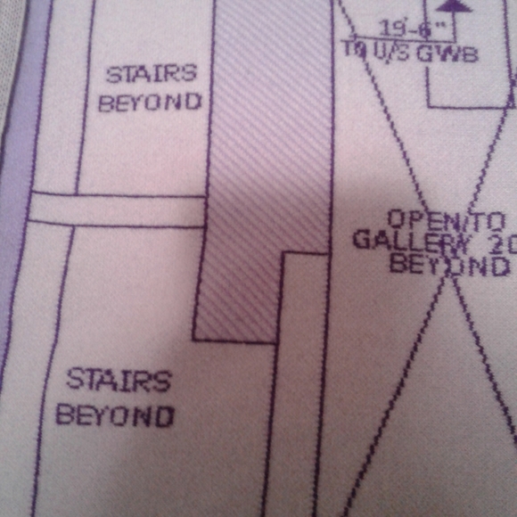 Purples Martin Creed for Rennie collection Gallery Wool Blanket/Throw - Picture 4 of 9